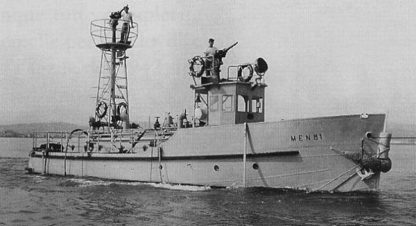 Barca pompa M.E.N. 81