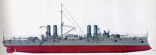 SAN GIORGIO - incrociatore (1910)      (**)