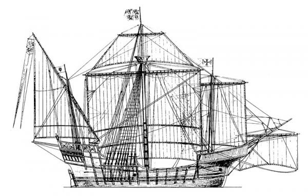 SANTA MARIA - caravella  (**)