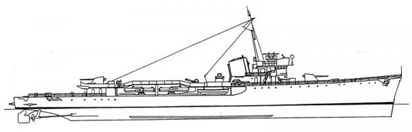 ARIETE - torpediniera      (**)