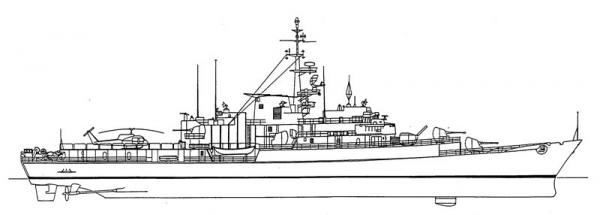 CARABINIERE - fregata   (**)