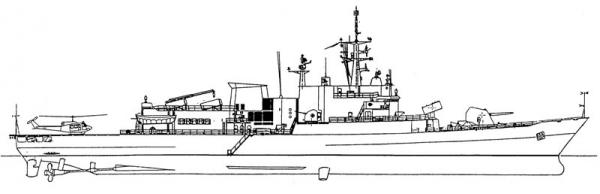 MAESTRALE - fregata  (**)