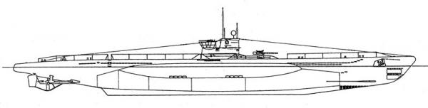 U-Boot Tipo VII C - sommergibile tedesco      (**)