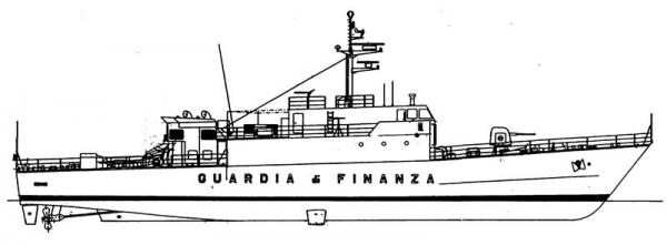 DENARO - pattugliatore G. di F.  (**)