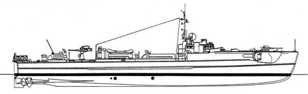 SCHNELLBOOT S38 - motosilurante    (**)