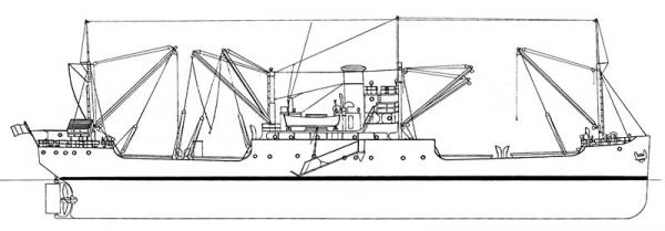 Navi da Carico Standard USA tipo N3 (Baby Liberty)     (**)