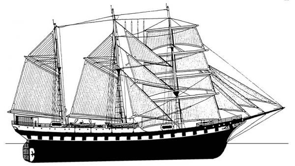 PALINURO - nave scuola (**)