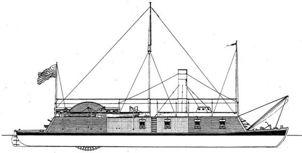 CAIRO - cannoniera fluviale