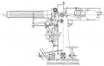 MITRAGLIERA da 40/39 Vickers 1915   (**)