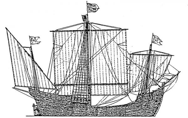 PINTA - caravella      (**)
