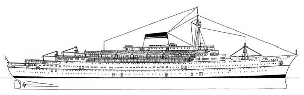 ANDREA DORIA  - transatlantico (**)