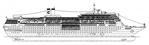 COSTA neoROMANTICA - nave da crociera    (**)