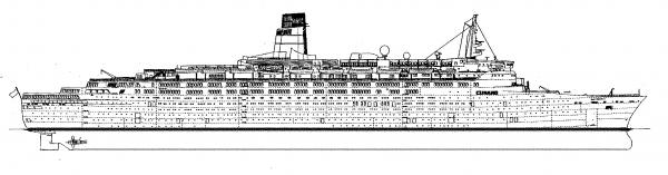 QUEEN ELIZABETH 2 - transatlantico (**)