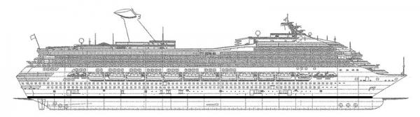 CARNIVAL VICTORY  - nave da crociera   (**)