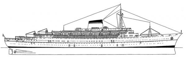 CRISTOFORO COLOMBO  - transatlantico  (**)
